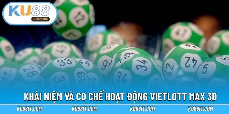 Khái niệm và cơ chế hoạt động Vietlott Max 3D